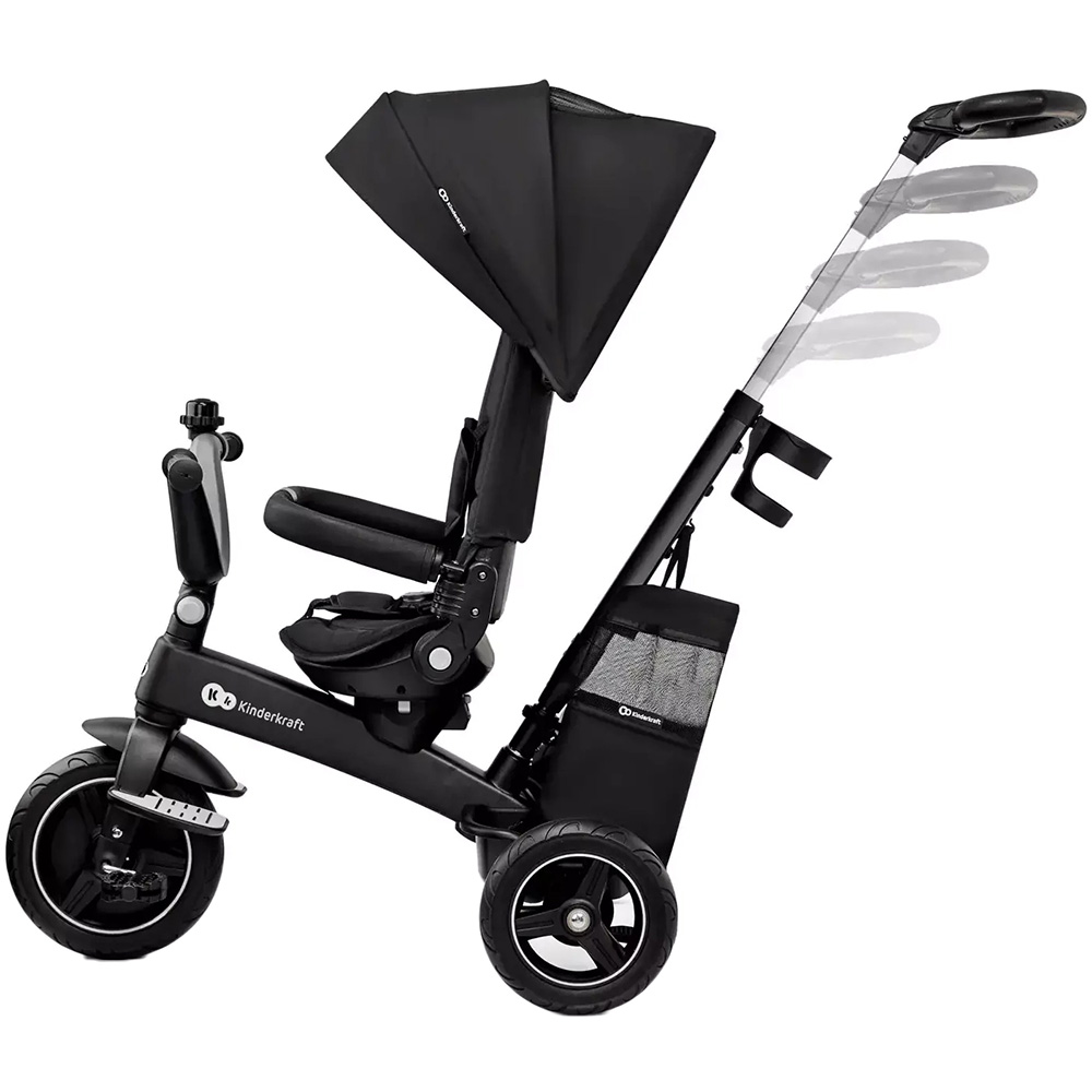 Фото Детский велосипед KINDERKRAFT Easytwist Black KREASY00BLK0000 (5902533920631)