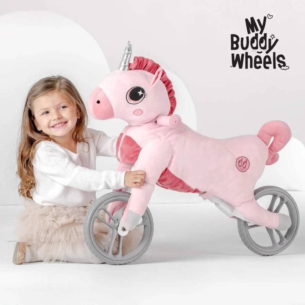 Зовнішній вигляд Біговел YVOLUTION My Buddy Wheels Єдиноріг (N101232)