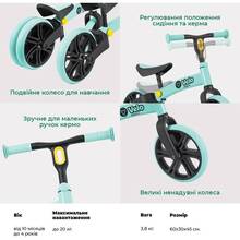 Біговел YVOLUTION Yvelo Junior Зелений (YT16G2)