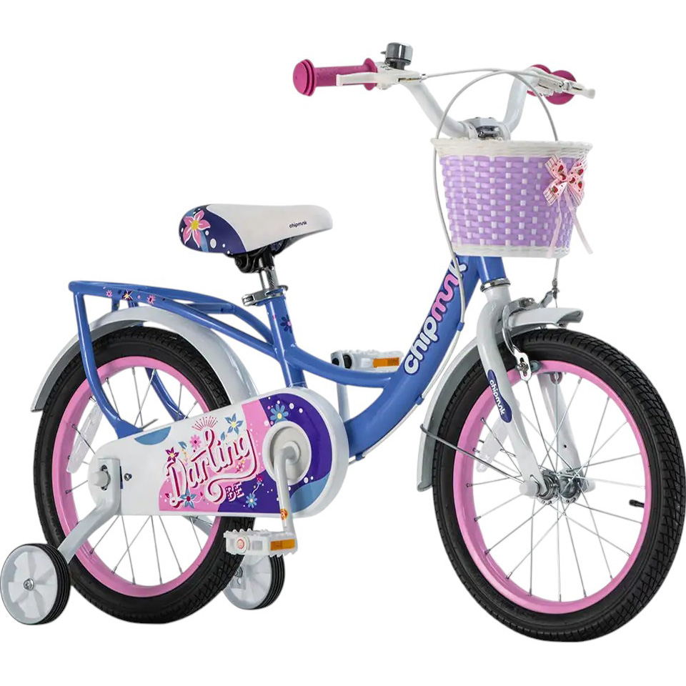 Велосипед ROYALBABY Darling 18" 25.18-04 Purple (144429) Рама сталева рама з надійними зварювальними вузлами