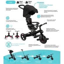 Дитячий велосипед GLOBBER EXPLORER TRIKE 4 в 1 Turquoise (634-105)