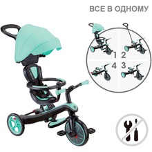 Дитячий велосипед GLOBBER EXPLORER TRIKE 4 в 1 Mint (634-206)