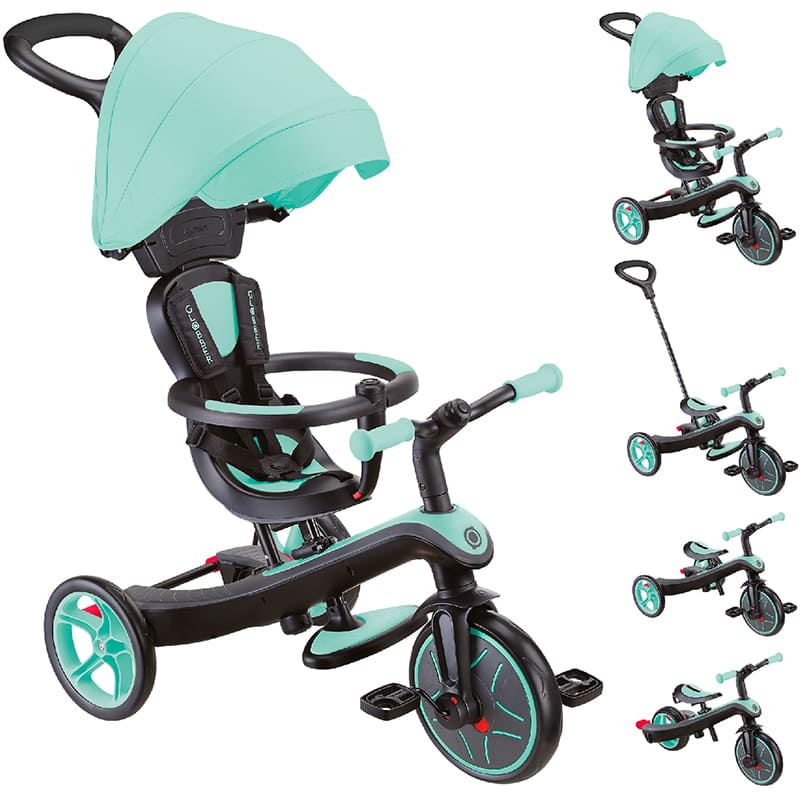 Замовити Дитячий велосипед GLOBBER EXPLORER TRIKE 4 в 1 Mint (634-206)
