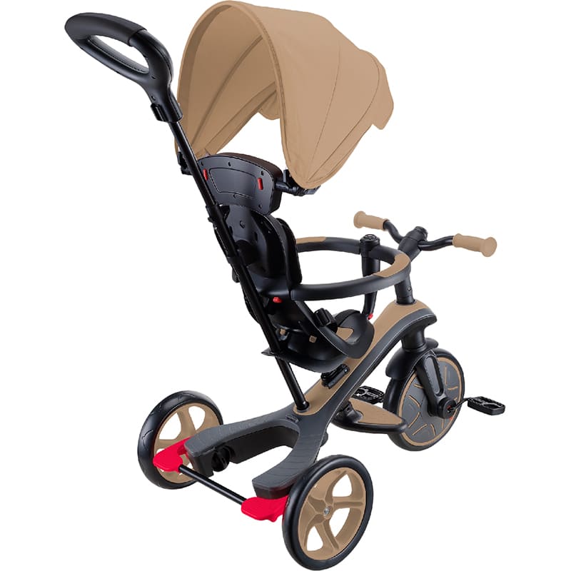 Внешний вид Детский велосипед GLOBBER EXPLORER TRIKE 4 в 1 Sand (634-231)