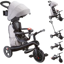 Дитячий велосипед GLOBBER EXPLORER TRIKE Deluxe Play 4 в 1 Black/Gray (636-120)