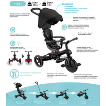 Велосипед Globber Explorer Trike 4 в 1 Blue (634-100)