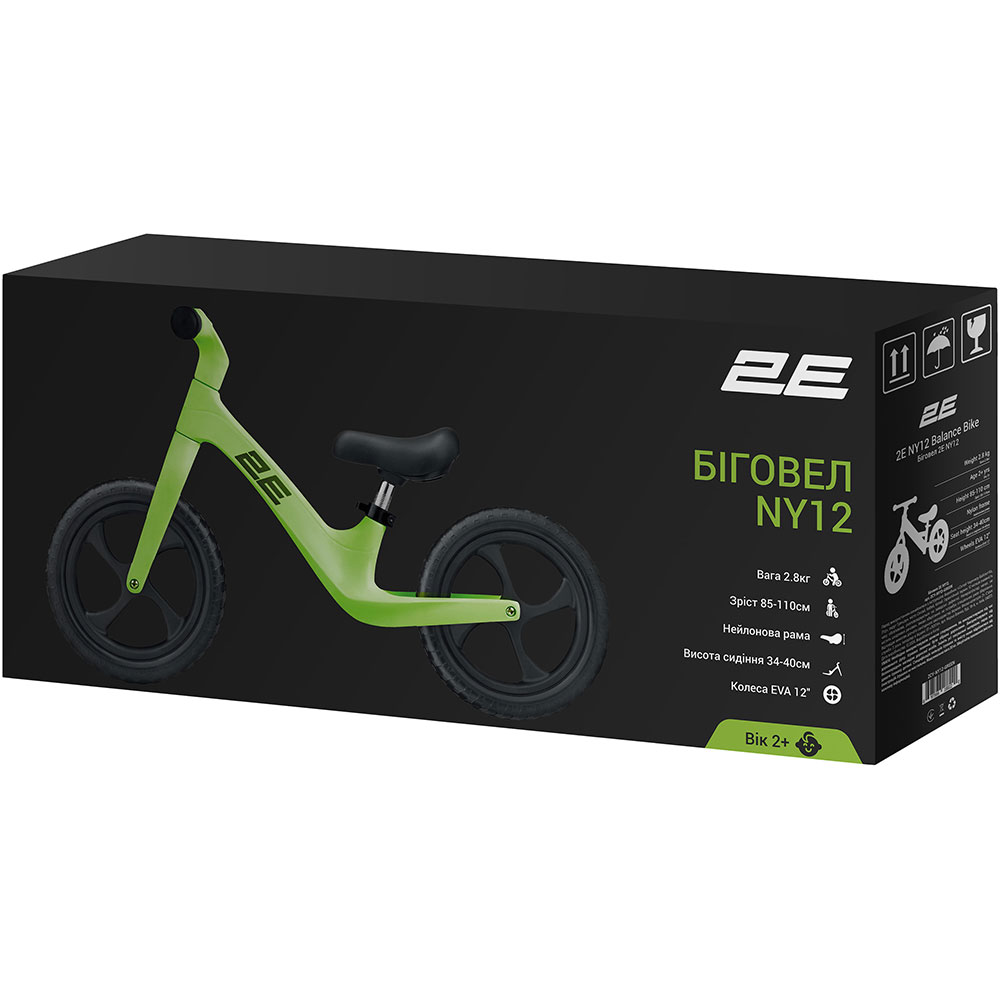 Покупка Беговел MIQILONG 2E NY 12" Green (ZCY-NY12-GREEN)
