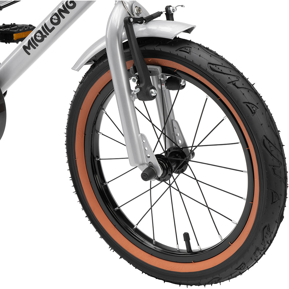 Зображення Велосипед MIQILONG ST 16" Silver (RBB-ST16-SILVER)