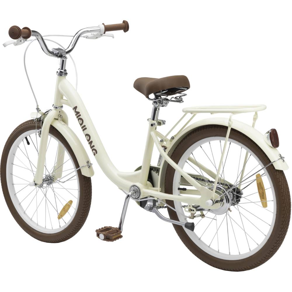 Велосипед MIQILONG LS 20" Beige (RBB-LS20-BEIGE) Електричний велосипед False