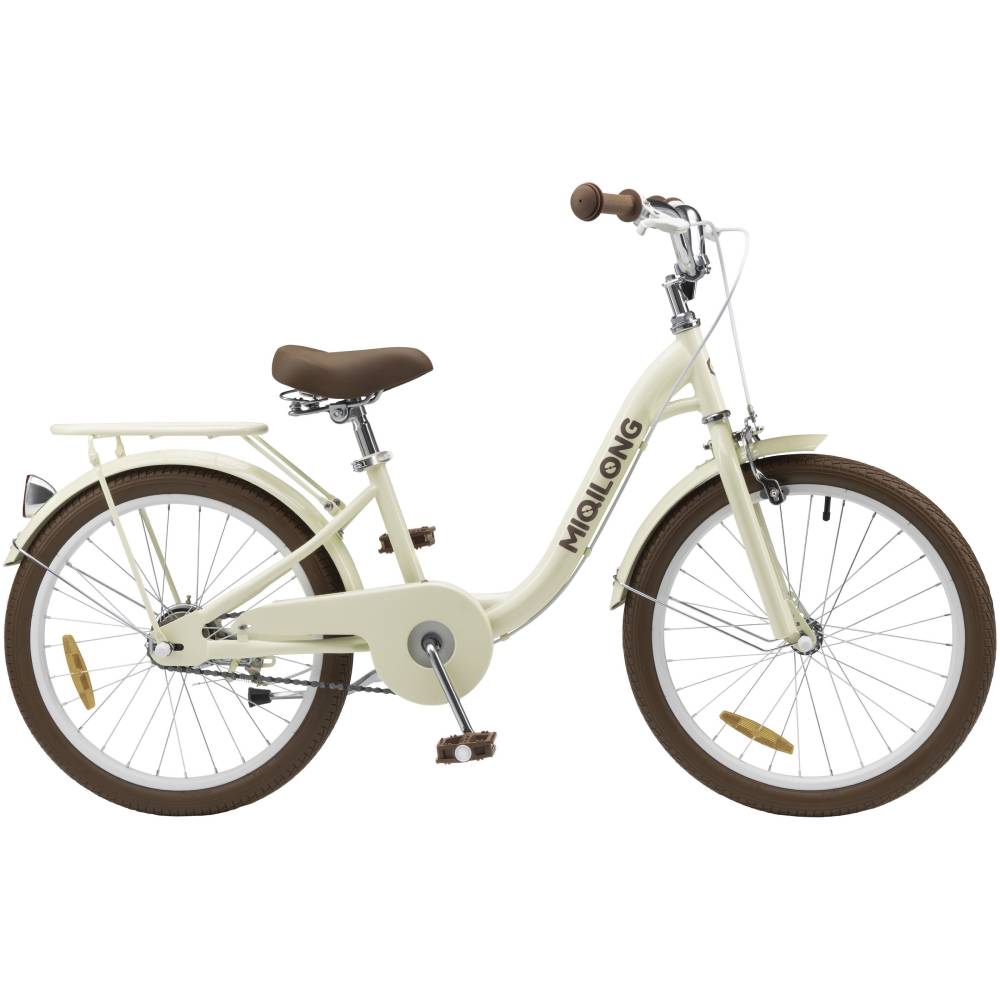 Велосипед MIQILONG LS 20" Beige (RBB-LS20-BEIGE) Гальма Переднє гальмо U-Brake; Задне барабанне гальмо;