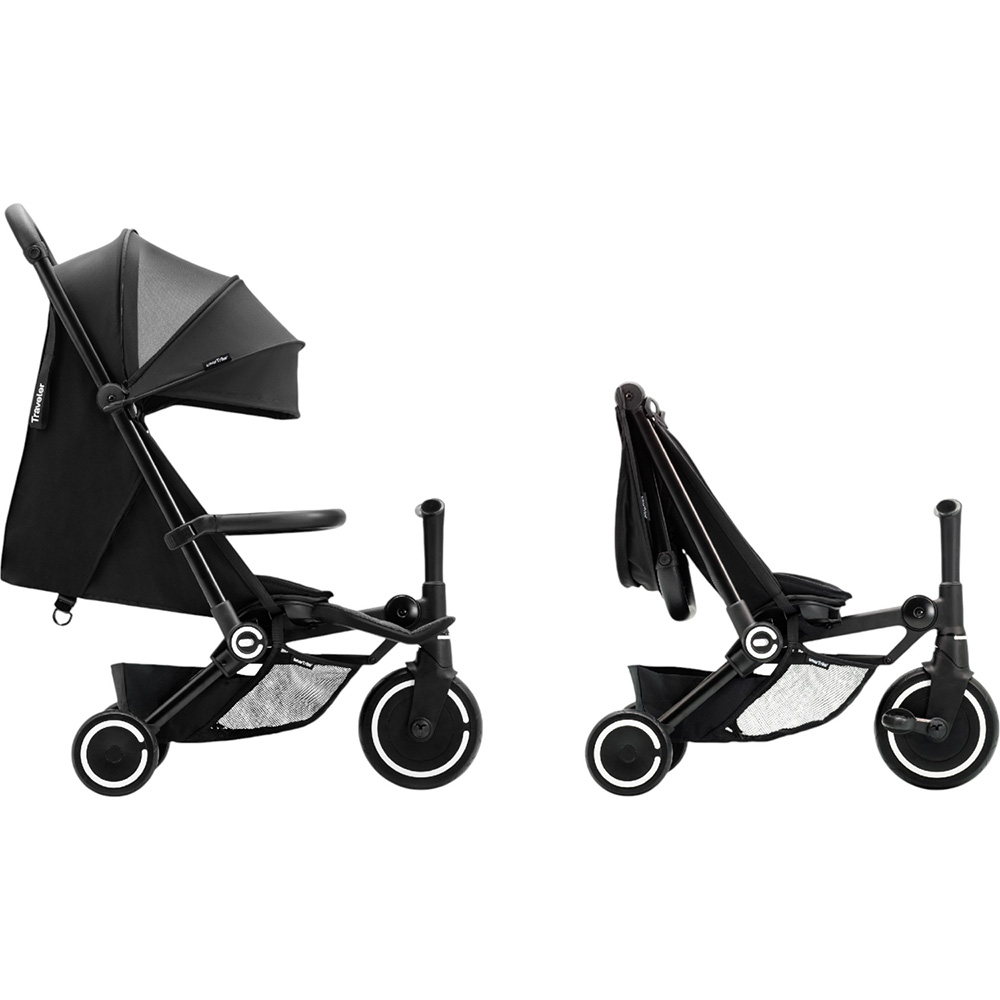 Дитячий велосипед SMARTRIKE Traveler Black (5900800) Тип для прогулянок