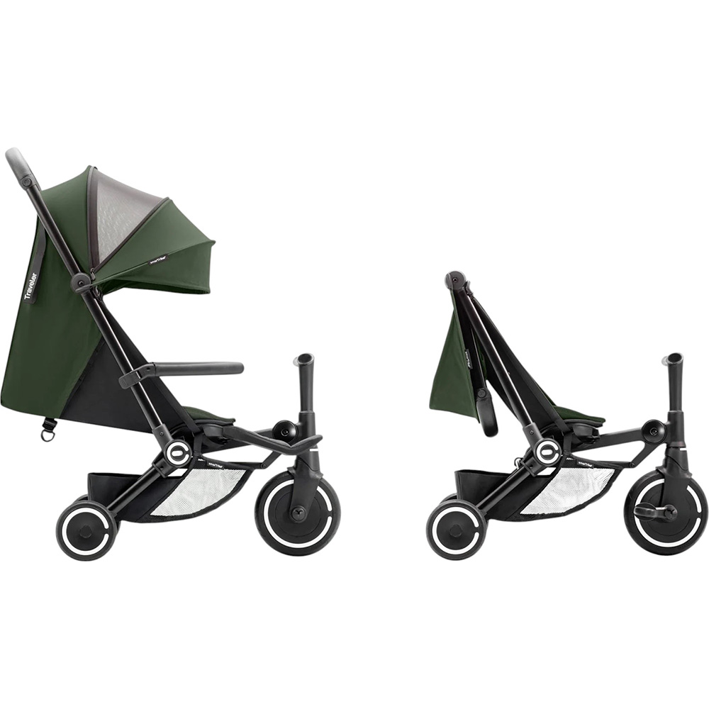 Дитячий велосипед SMARTRIKE Traveler Olive (5900801) Тип для прогулянок