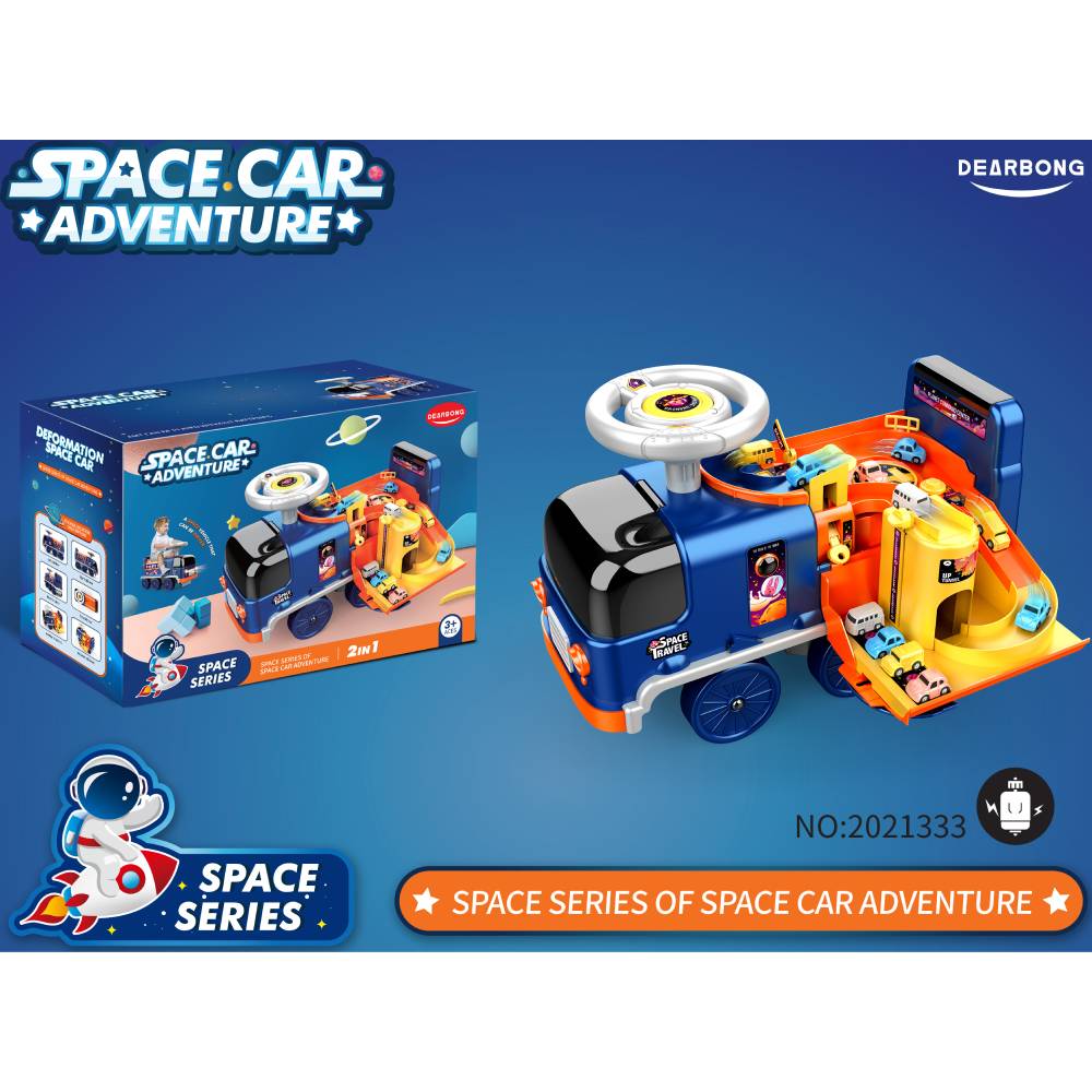 Толокар Best Fun Toys Dearbong Машинка Космос 2 в 1 (2100063373740) Електричний велосипед False