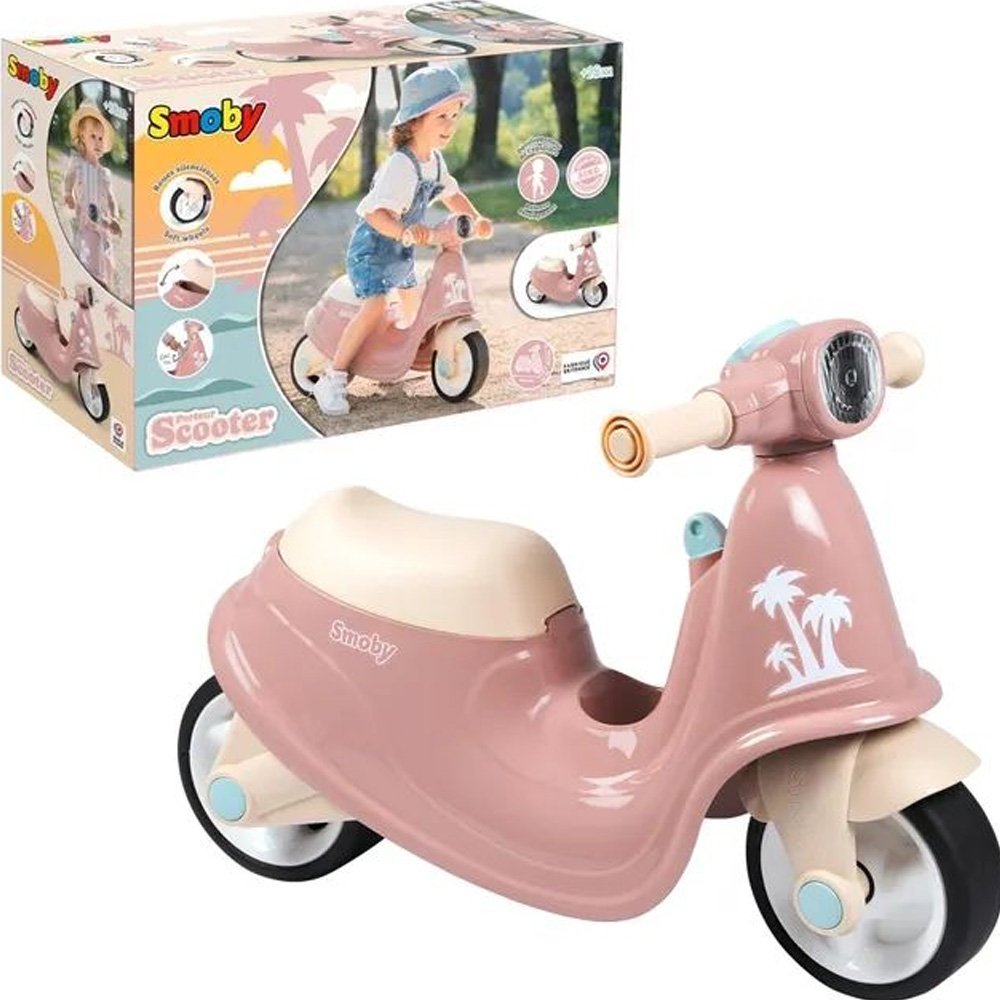Біговел SMOBY 65х34x48 см Pink (721008) Тип беговел