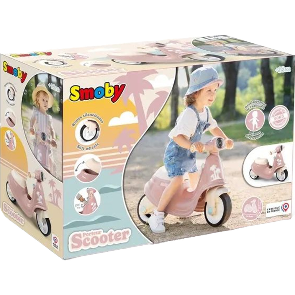 Біговел SMOBY 65х34x48 см Pink (721008) Вікова група дитячий