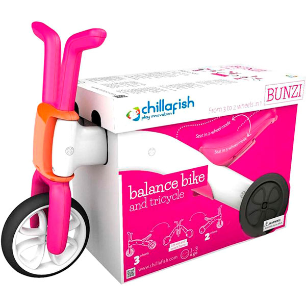 Внешний вид Беговел CHILLAFISH Bunzi Pink (CPBN01PIN)