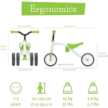 Біговел CHILLAFISH Quadie Green (CPQD01LIM)