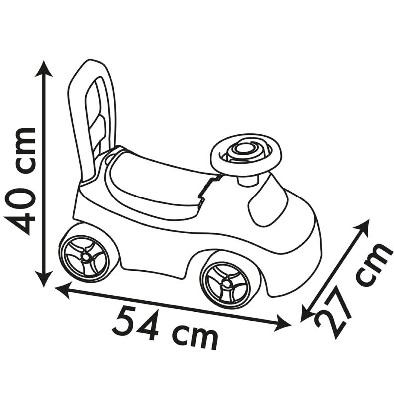 Зовнішній вигляд Толокар Smoby Toys Марвел Спіді (720546)