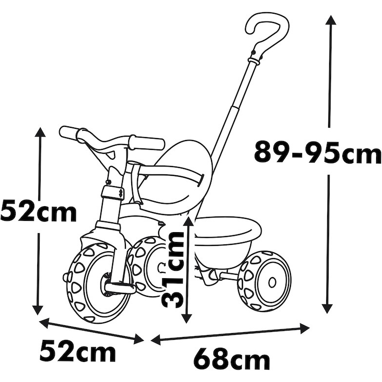 Велосипед SMOBY (7600740338) Электрический велосипед False