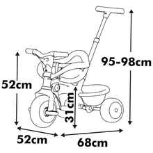 Велосипед SMOBY Би Муви Комфорт 3 в 1 Мята (7600740420)