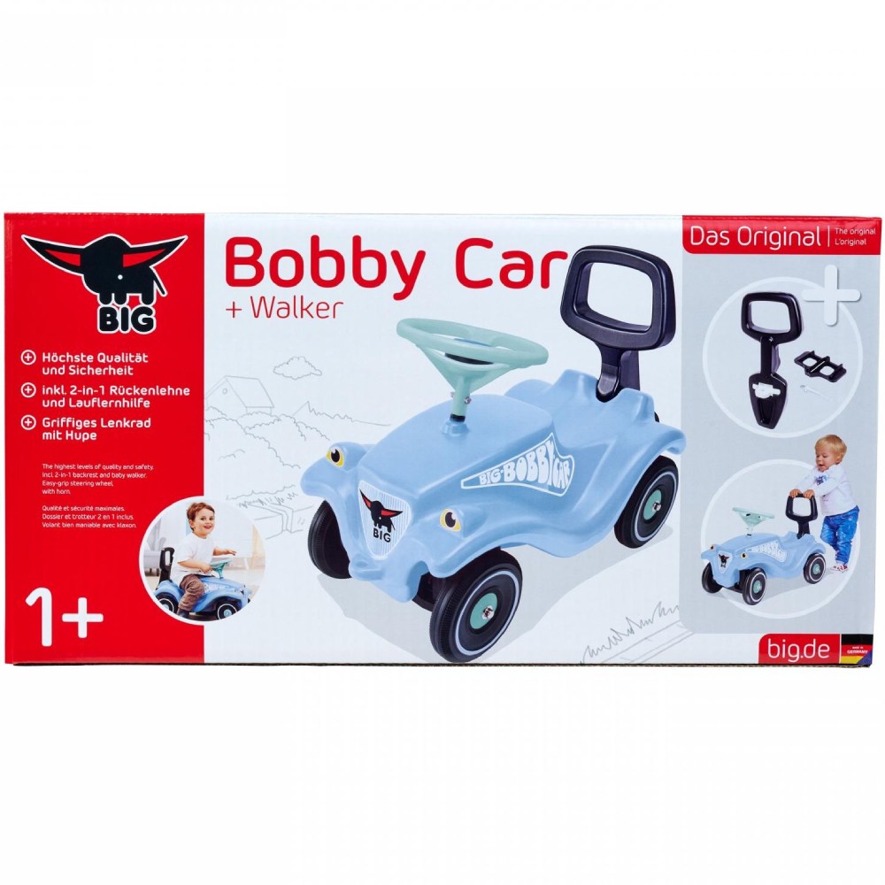 Толокар BIG 2 в 1 Bobby Car Classic (56145) Матеріал рами пластик