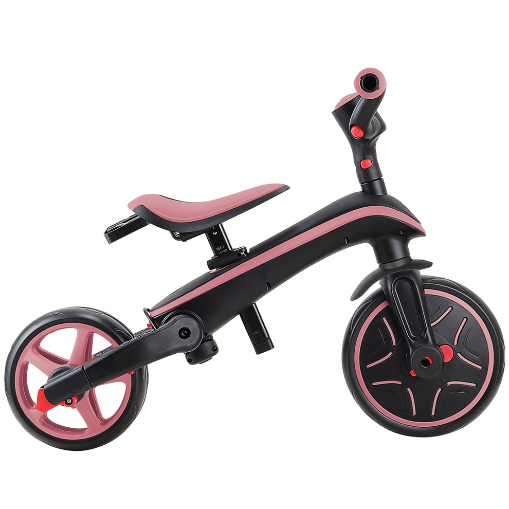 Фото 14 Детский велосипед GLOBBER EXPLORER TRIKE FOLDABLE 4 в 1 Pastel Pink (732-210-2)
