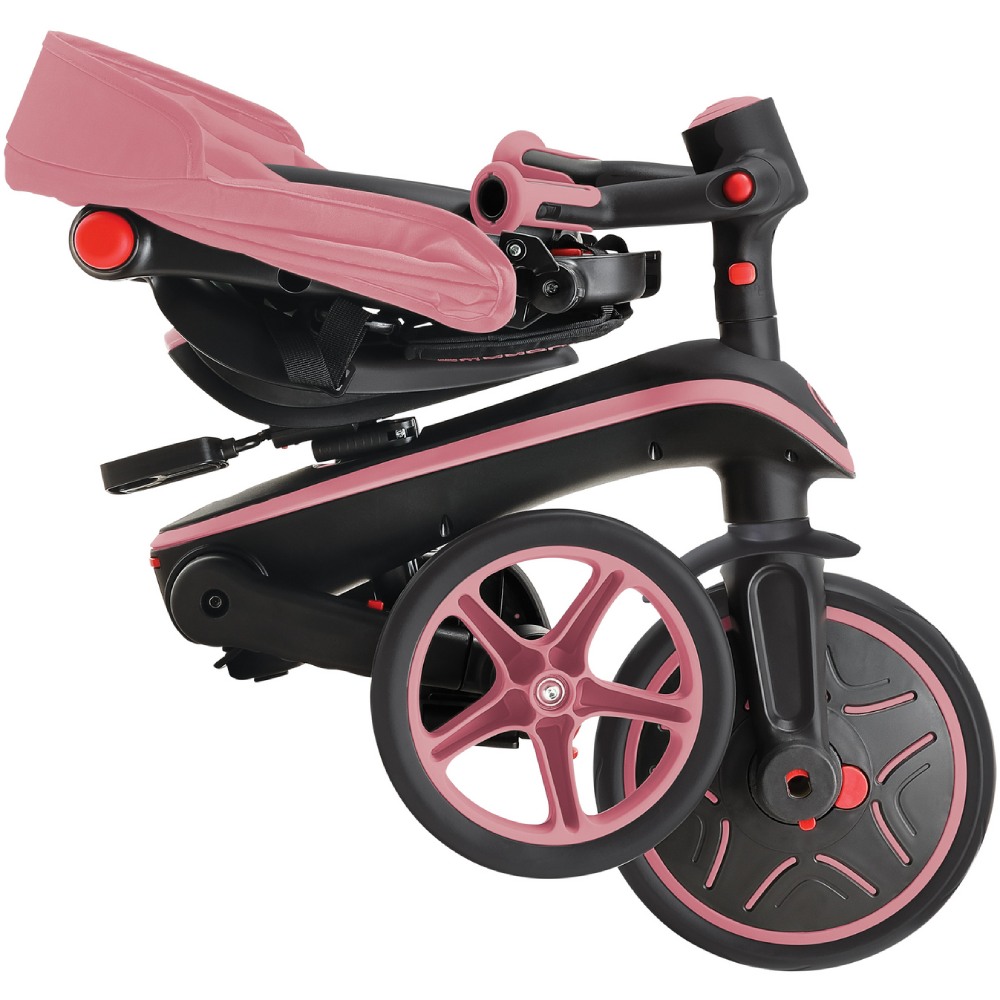 Фото 17 Детский велосипед GLOBBER EXPLORER TRIKE FOLDABLE 4 в 1 Pastel Pink (732-210-2)