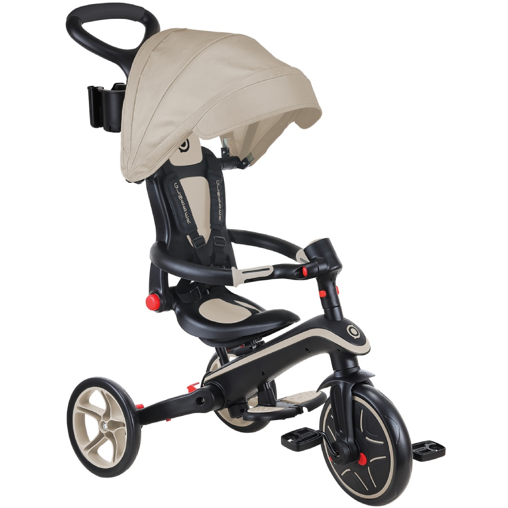 Детский велосипед GLOBBER EXPLORER TRIKE FOLDABLE 4 в 1 Taupe (732-466-2)