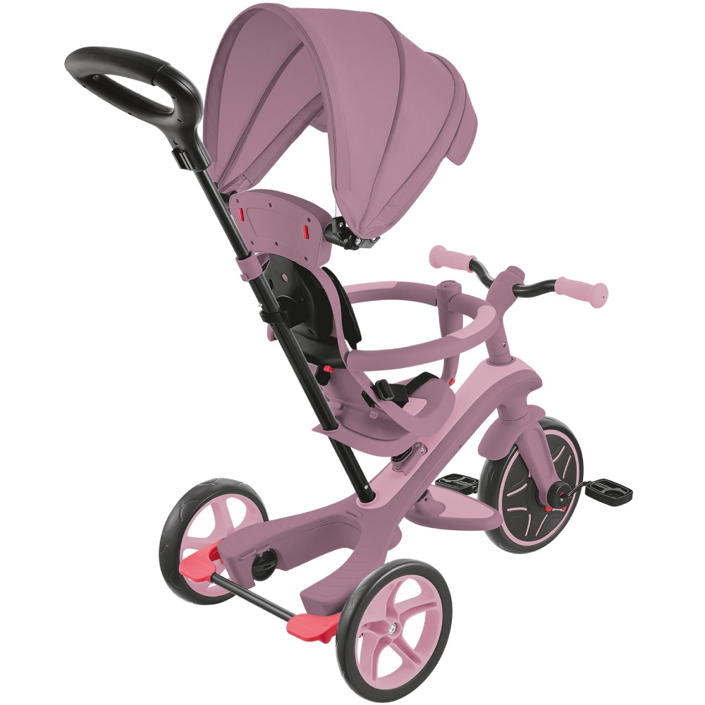 Детский велосипед GLOBBER EXPLORER TRIKE 4в1 ECOLOGIC Berry (637-510) Тип прогулочный