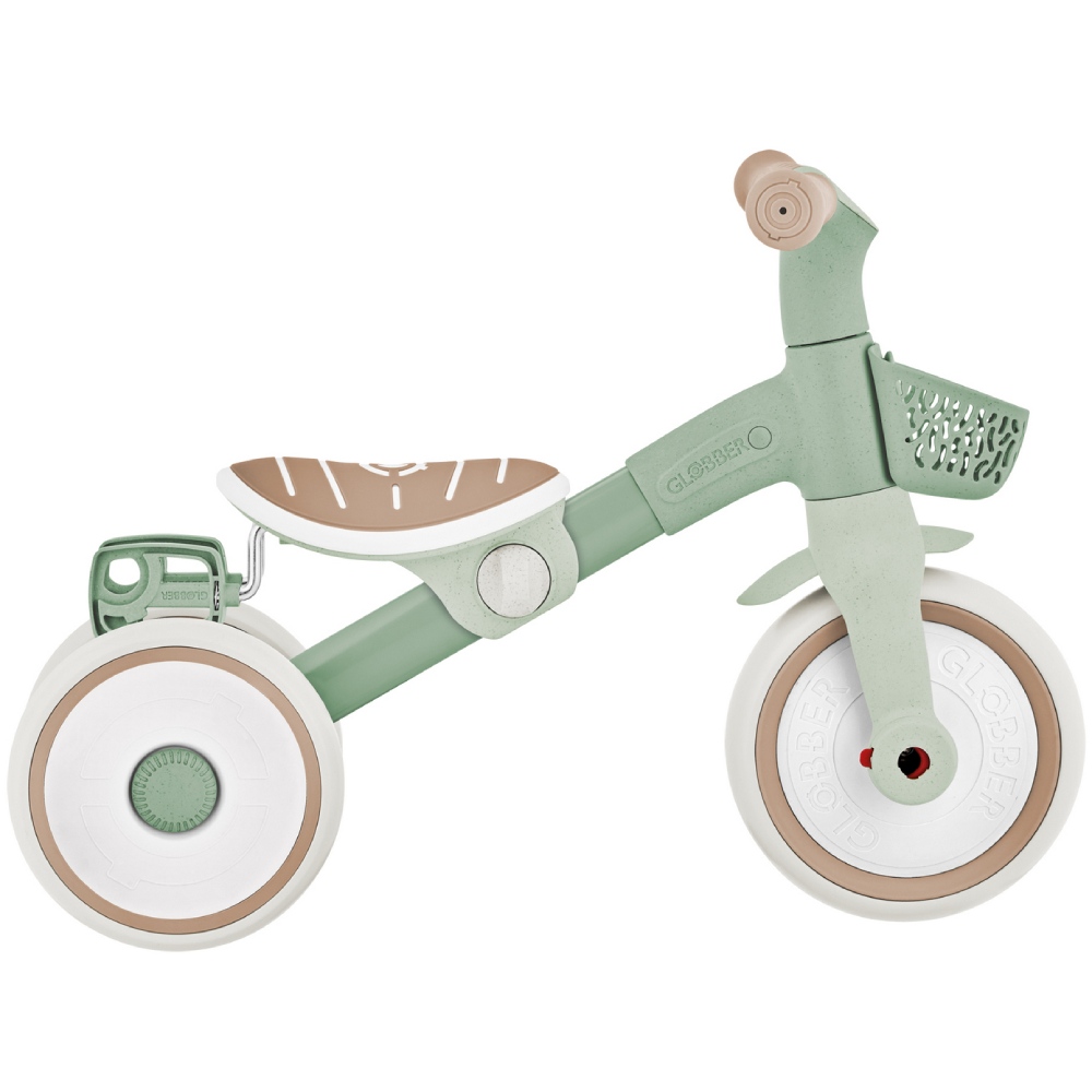 Зображення Дитячий велосипед GLOBBER LEARNING TRIKE 2в1 PLUS ECOLOGIC Pistachio (737-109)