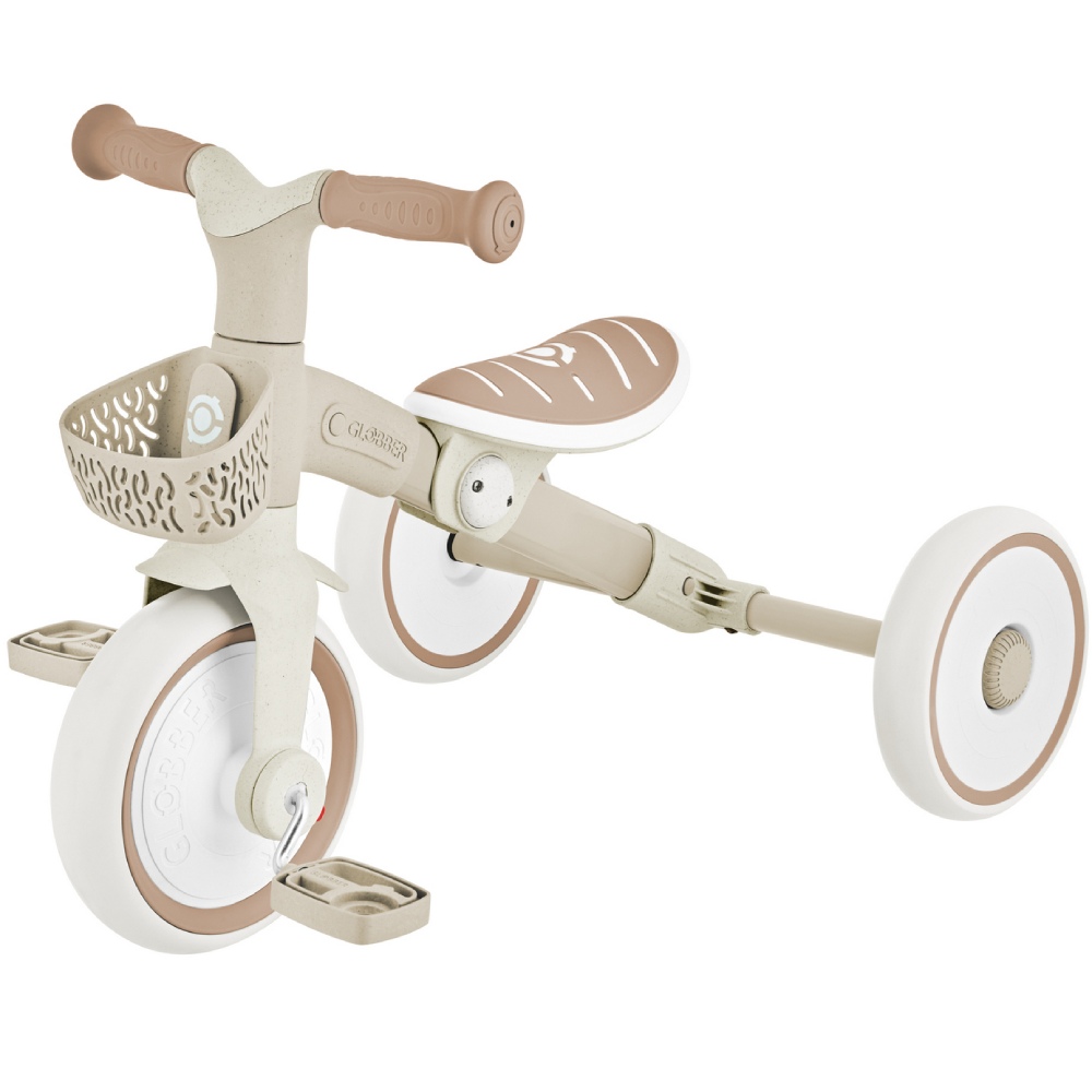 Детский велосипед GLOBBER LEARNING TRIKE 2в1 PLUS ECOLOGIC Coconut (737-466)