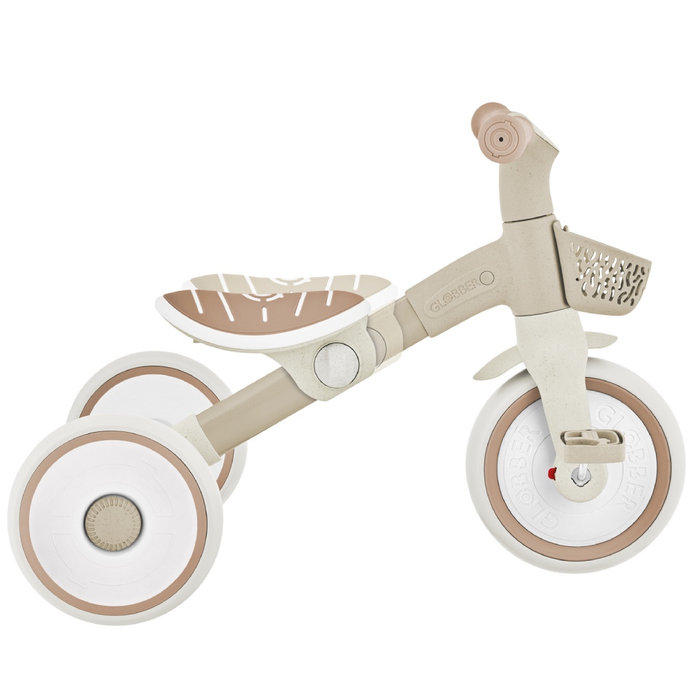 Фото Детский велосипед GLOBBER LEARNING TRIKE 2в1 PLUS ECOLOGIC Coconut (737-466)