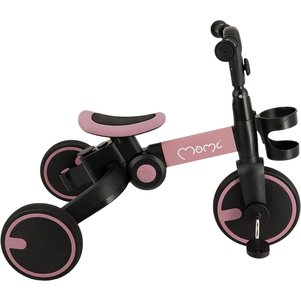 Велосипед MOMI Filo 3в1 Pink (ROTR00024) Седло Регулируемое, 2 положения: 31,5 / 33,5 см