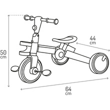 Велосипед MOMI Filo 3в1 Pink (ROTR00024)