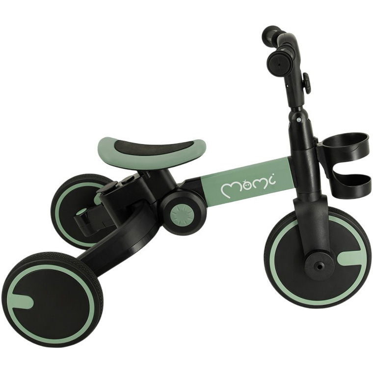Велосипед MOMI Filo 3в1 Green 3в1 (ROTR00025) Сідло Регульоване, 2 положення: 31,5/33,5 см