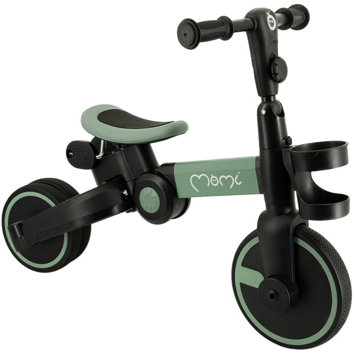 Велосипед MOMI Filo 3в1 Green 3в1 (ROTR00025) Кермо Складаний, регульований, висота 52 см