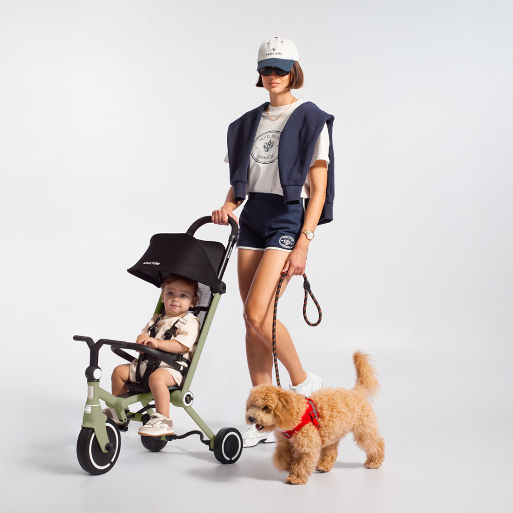 Фото Коляска-велосипед SMARTRIKE Wonder Olive (5800500)