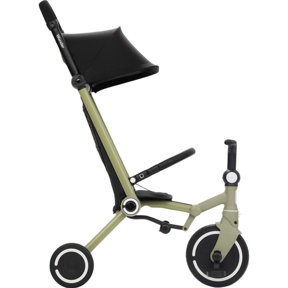 Коляска-велосипед SMARTRIKE Wonder Olive (5800500) Педалі Знімні