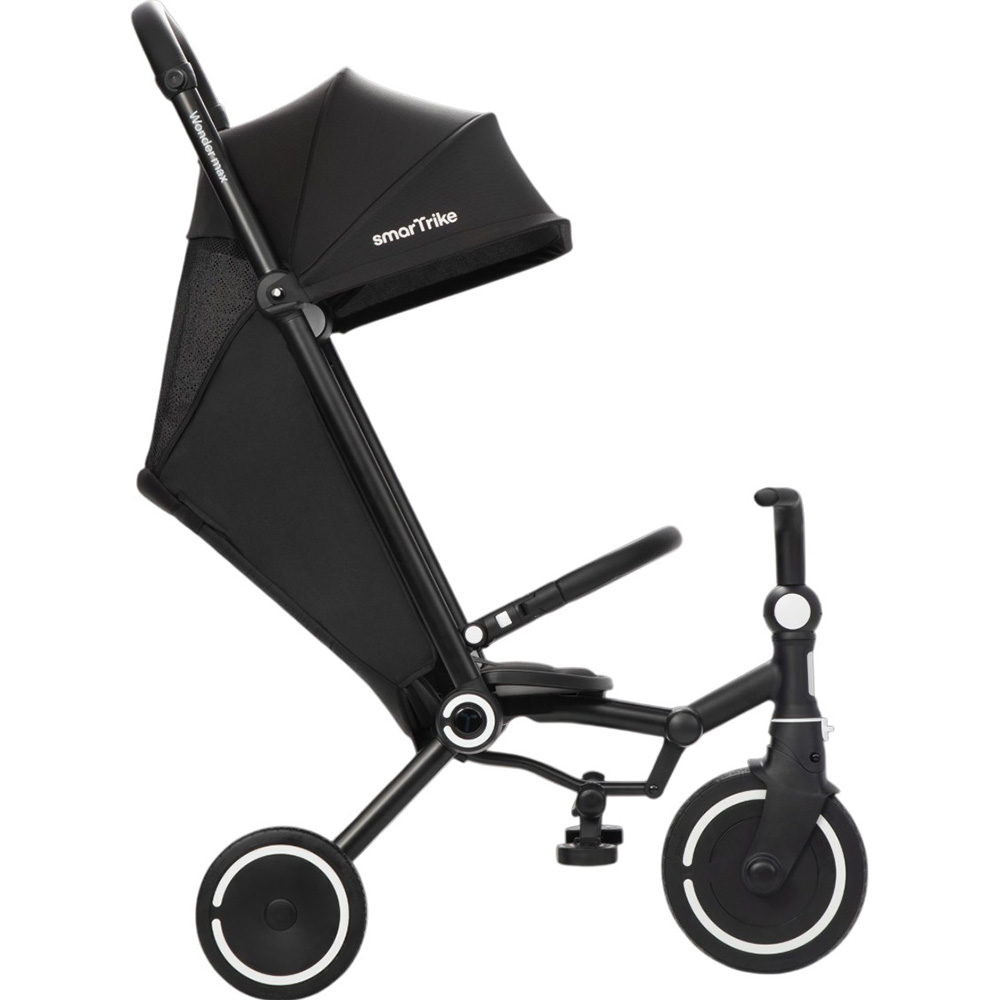 Коляска-велосипед SMARTRIKE Wonder max Jet Black (5800700) Покрышки полиуретан