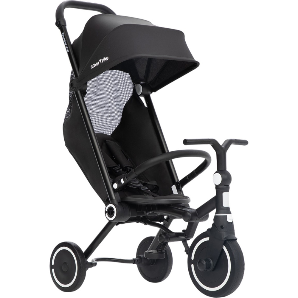 Коляска-велосипед SMARTRIKE Wonder max Jet Black (5800700) Педали Съемные; Нескользящая поверхность