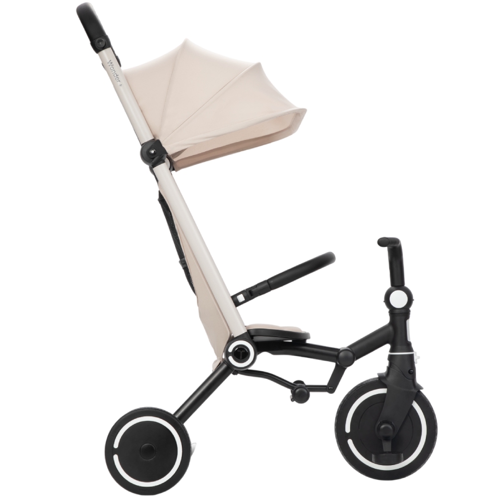 Коляска-велосипед SMARTRIKE Wonder Plus Sand Beige (5800600) Педали Съемные; Нескользящая поверхность