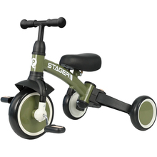 Детский велосипед-беговел QPLAY Stager 3 в 1 з Dark Green (T80STAGERDarkGreen)