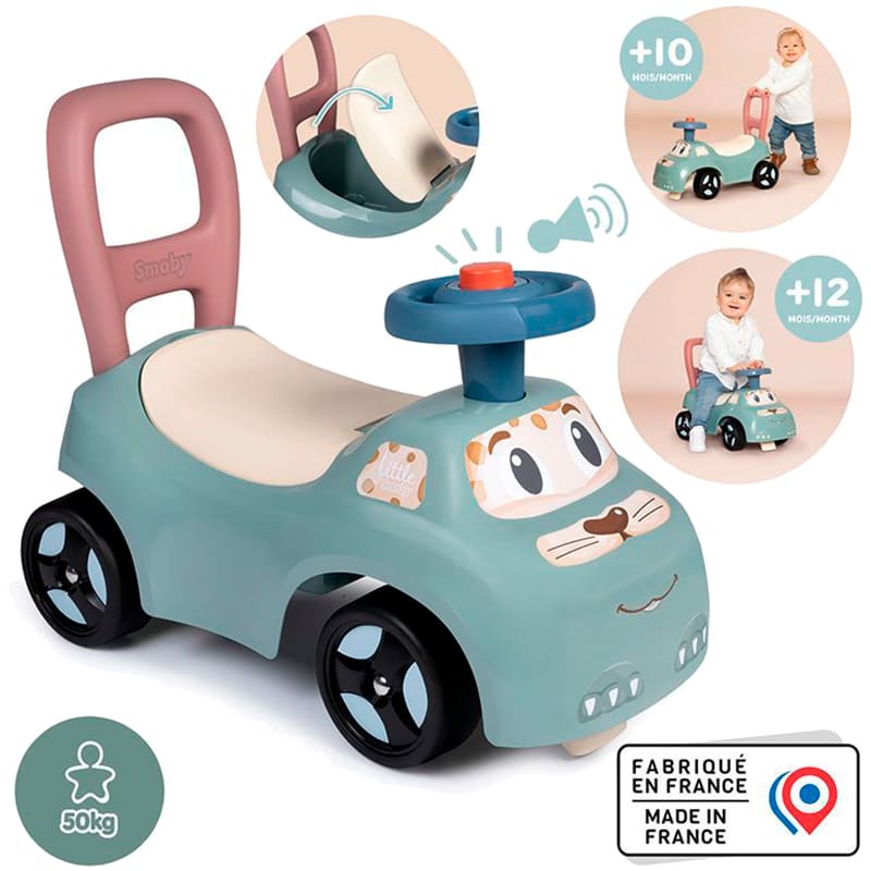 Толокар SMOBY Little Котик (140503) Рама Пластик