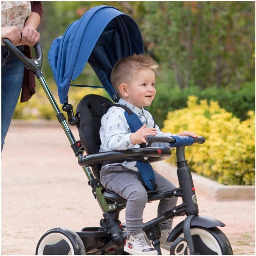 Детский велосипед QPLAY Rito+ Eva Blue (S380-8Blue) Вес 8.7