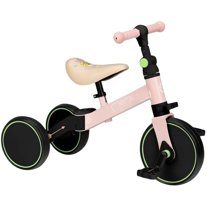 Беговел MOMI Loris 3 в 1 велосипед Pink (ROBI00039) ᐉ купить в