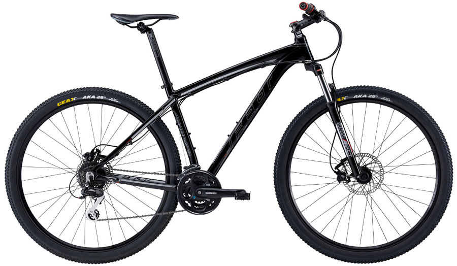 Велосипед FELT 13 MTB NINE 70 M gloss black 18"