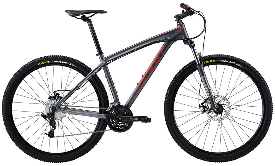 Велосипед FELT 13 MTB NINE 80 L matte gun metal 20"