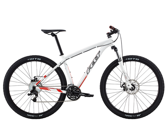 Велосипед FELT MTB NINE 80 L white (red/black) 20"