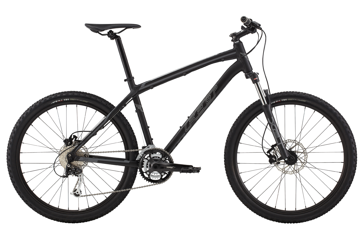 Велосипед FELT MTB SIX 70 S matte black (grey/white) 16"