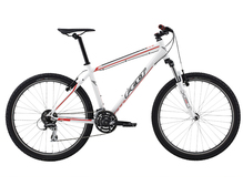 Велосипед FELT MTB SIX 85 M white (black/red) 18"